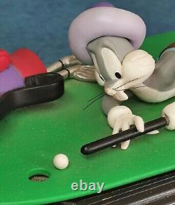 Looney Tunes Bugs Bunny Golf Figurine Limited Edition 3/10 Signed Statue RARE
