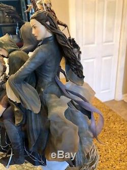 Lord of the Rings Arwen and Frodo on Asfaloth Limited Edition of 750 Weta Statue