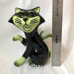 Lorna Bailey Cat Figurine Limited Edition 1/2 20cm