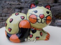 Lorna Bailey Cat Limited Edition No 1 of 75 Blue signature