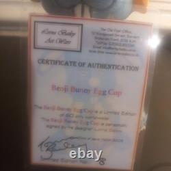 Lorna Bailey Limited Edition 8/60 Benji Bunny Eggcup With COA perfect unused Lorna Bailey Limited Edition 8/60 Benji Bunny Eggcup With COA perfect unused