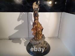 (Lot 910) ROYAL MINT BRITANNIA Resin Figurine Statuette Limited Edition 32cm