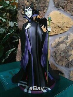 MALEFICENT WDCC LTD. ED FIGURINE EVIL ENCHANTRESS, SLEEPING BEAUTY, MIB, withLitho