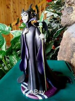 MALEFICENT WDCC LTD. ED FIGURINE EVIL ENCHANTRESS, SLEEPING BEAUTY, MIB, withLitho