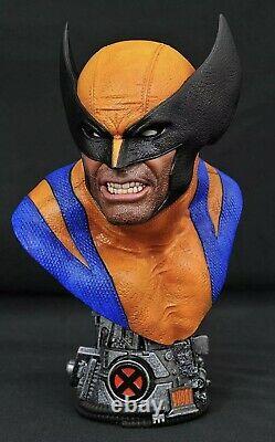 MARVEL LEGENDS IN 3D WOLVERINE 1/2 SCALE BUST 723 of 1000 LTD 10