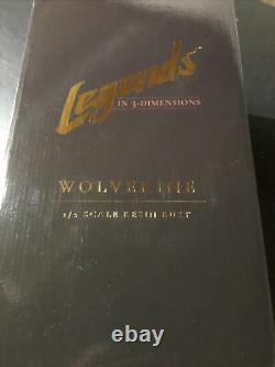 MARVEL LEGENDS IN 3D WOLVERINE 1/2 SCALE BUST 723 of 1000 LTD 10