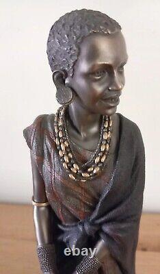 Maasai Soul Journeys, Matengo Sheltering my Flock, Limited Edition, 30cm tall