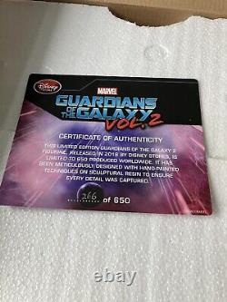 Marvel Star-Lord Rocket Groot Limited Edition Figurine Guardians of the Galaxy 2