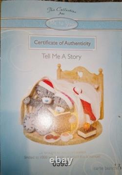 Me To You Bear Figurine Ornament Rare Limited Edition Christmas Tell Me A Story