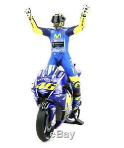 Minichamps Valentino Rossi Bike/Figurine Yamaha Assen MotoGP 2017 1/12 Scale