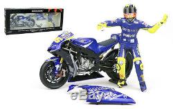 Minichamps Valentino Rossi Bike/Figurine Yamaha Donington 2005 1/12 Scale