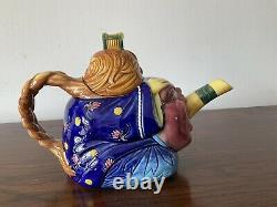 Minton Chinaman Teapot-Limited Edition Colourway Of 50-Rare