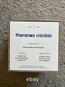 Mschf dead startup toys Theranos Limited Edition Very Rare Figurine NEW