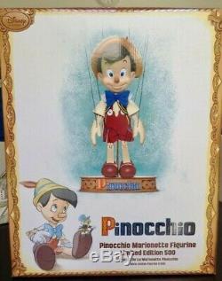 NIB Disney Limited Edition Pinocchio Marionette Figurine Doll Only 500 Made