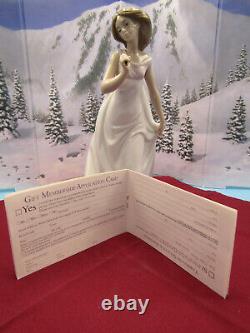 NIB MIB Lladro Afternoon Promenade #7636 1993 withParasol Wrapped/ Shown Seperate