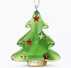 NIB Swarovski Christmas Tree Crystal Ornament Limited 2020 Edition #5544526