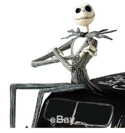 NIGHTMARE BEFORE CHRISTMAS Jack On A Hearse Sculpture Figurine Limited Edition