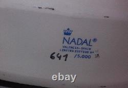 Nadal Spanish Porcelain'Agua Para Mis Flores' Limited Edition Figurine, 9. NQP