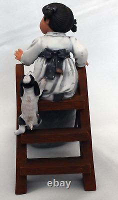 Nadal Studio, Spain Figurine Children and Dogs on slide, Limited Edition, stampe