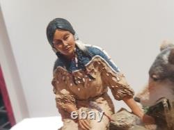 Native American Spring Of Life Limited Edition Figurine