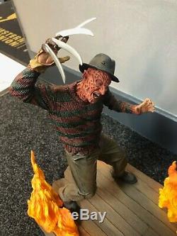 Neca Freddy Vs Jason 15 Resin Statue Set Diorama Limited Edition VERY RARE