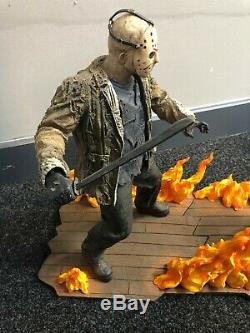 Neca Freddy Vs Jason 15 Resin Statue Set Diorama Limited Edition VERY RARE