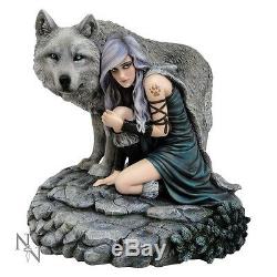 Nemesis Now Anne Stokes Ltd Edition Protector Ornament/Figurine wolf