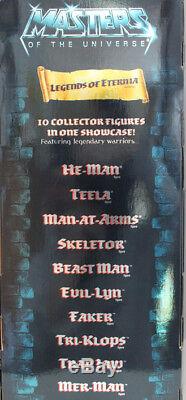 New MASTERS OF THE UNIVERSE LTD ED 1/1000 Legends of Eternia 10 Pack MATTEL 2000