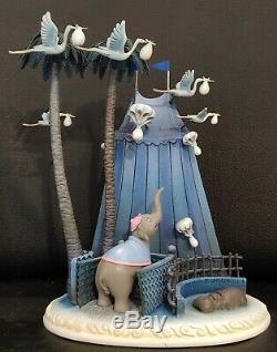 Olszewski Dumbo Delivery Day Limited Edition 1,500 RARE Disney figurine -Box/Coa