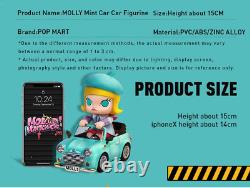 POP MART MOLLY Mint Car Car 200% Figurine Limited Edition