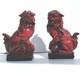 Pair Of Rare Royal Doulton Flambe Glazed Qinghai Fu Dogs 65/250 Limited Edition