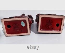 Pair of rare Royal Doulton flambe glazed Qinghai Fu Dogs 65/250 Limited Edition