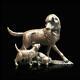 Patience Labrador Bronze Figurine (limited Edition) Michael Simpson