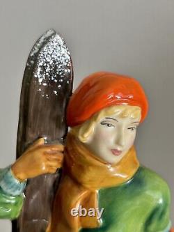 Peggy Davies Aspen Girl Figurine Limited Edition Of 200 Beautiful Colours