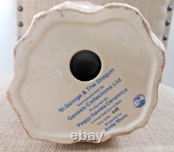 Peggy Davies Ceramics St. George & The Dragon Figurine Limited Edition No. 115 Peggy Davies Ceramics St. George & The Dragon Figurine Limited Edition No. 115