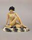 Peggy Davies Daughter Of Daedalus Limited Edition Figurine Nude Lady On Rug