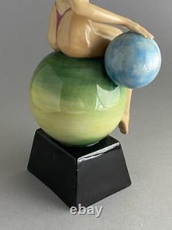 Peggy Davies Isadora Limited Edition Of 500 Nude Figurine 11 Inches Tall