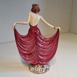 Peggy Davies Moulin Rouge Figurine By Andy Moss H24.5cm Limited Edition of 200