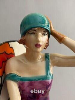 Peggy Davies Putting On The Ritz Limited Edition 19cm Figurine Clarice Cliff