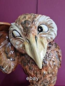 Peggy Davies Studio Grotesque Bird Figurine The Listener Limited Edition 102/250