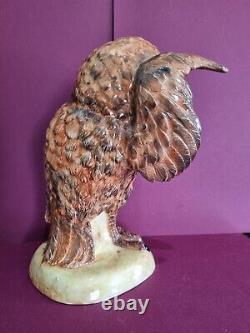 Peggy Davies Studio Grotesque Bird Figurine The Listener Limited Edition 102/250