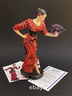 Peggy Davies The Spanish Dancer Limited Edition Of 25 Figurine 11 Inches Tall