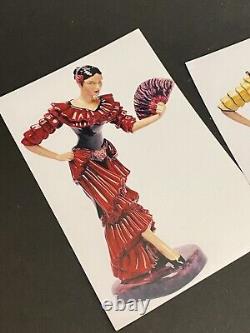 Peggy Davies The Spanish Dancer Limited Edition Of 25 Figurine 11 Inches Tall