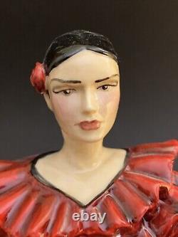 Peggy Davies The Spanish Dancer Limited Edition Of 25 Figurine 11 Inches Tall