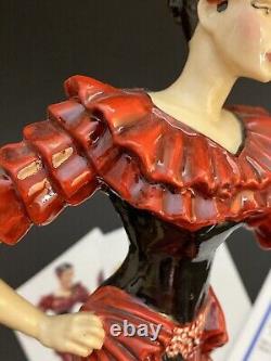 Peggy Davies The Spanish Dancer Limited Edition Of 25 Figurine 11 Inches Tall