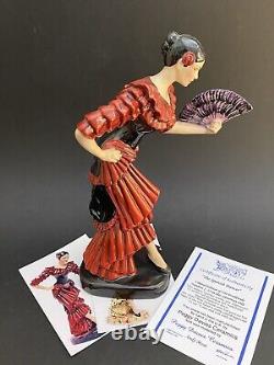 Peggy Davies The Spanish Dancer Limited Edition Of 25 Figurine 11 Inches Tall