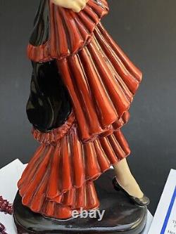 Peggy Davies The Spanish Dancer Limited Edition Of 25 Figurine 11 Inches Tall