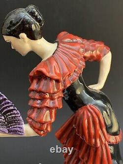 Peggy Davies The Spanish Dancer Limited Edition Of 25 Figurine 11 Inches Tall