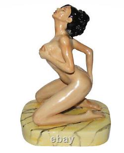 Peggy Davies ornament figurine erotic naked' Lolita' 1st quality LTD ED BOXED
