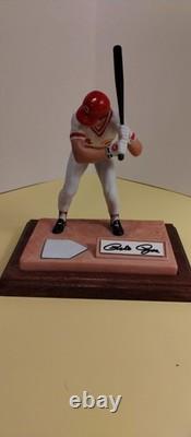 Pete Rose Gartlan Limited Edition Figurine Autographed Signed Statue 1052/4192